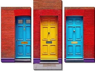 Модульная картина Двери №104