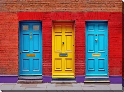 Картина маслом Двери №104