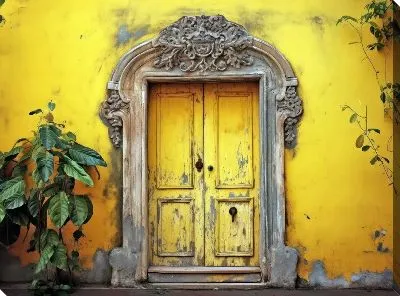 Картина маслом Дверь №105