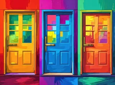 Плакат Двери №106