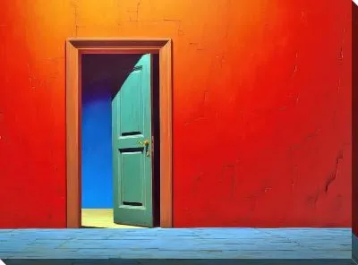 Картина маслом Дверь №107