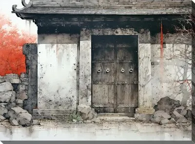 Картина маслом Дверь №113