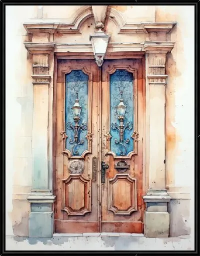 Картина Дверь №1211