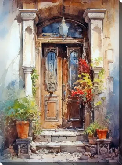 Постер Дверь №128