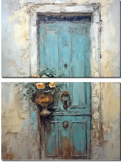 Модульная картина Дверь №130