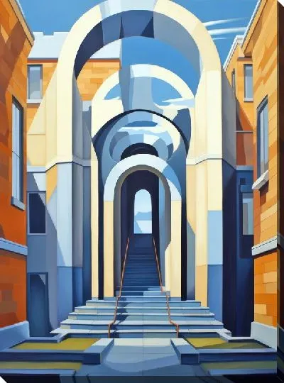 Картина маслом Арка №4