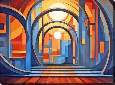 Картина маслом Арка №6