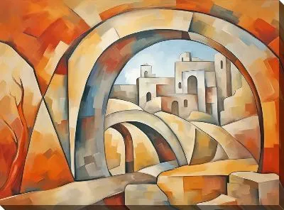 Картина маслом Арка №15