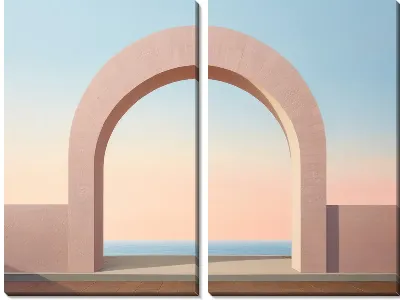 Модульная картина Арка №16