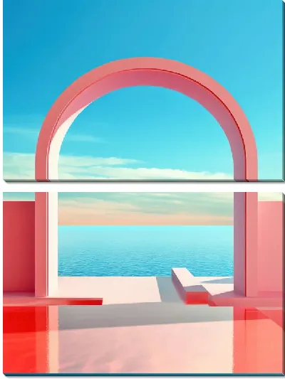 Модульная картина Арка №19