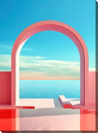 Картина маслом Арка №19