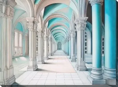 Картина маслом Арка №25