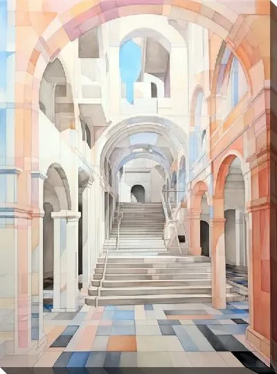 Картина маслом Арка №30