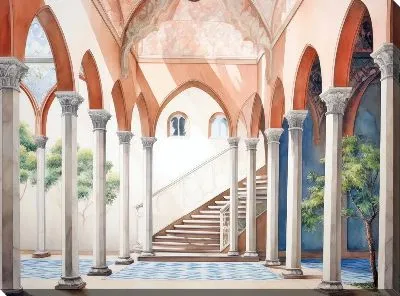 Картина маслом Арка №36