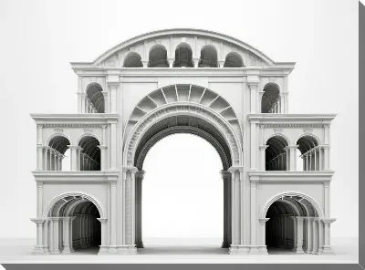 Картина маслом Арка №41