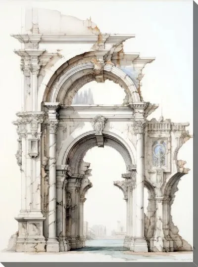 Картина маслом Арка №42