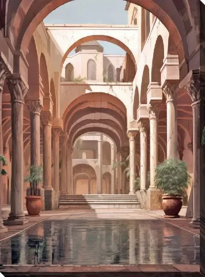 Картина маслом Арка №47