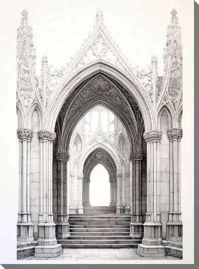 Картина маслом Арка №49