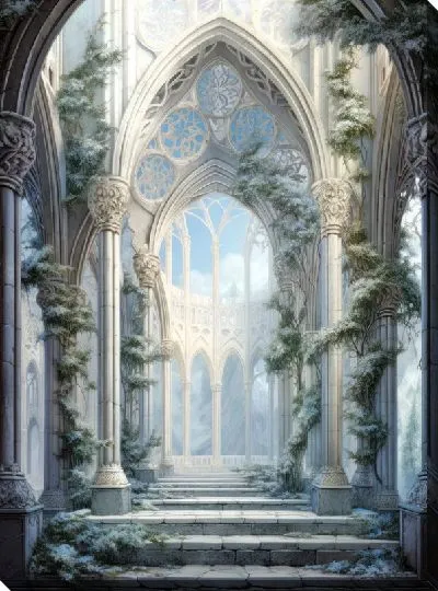 Картина маслом Арка №50