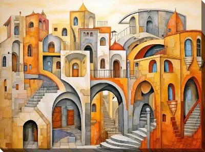 Картина маслом Арка №54