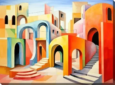 Картина маслом Арка №55