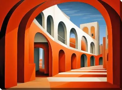 Картина маслом Арка №56