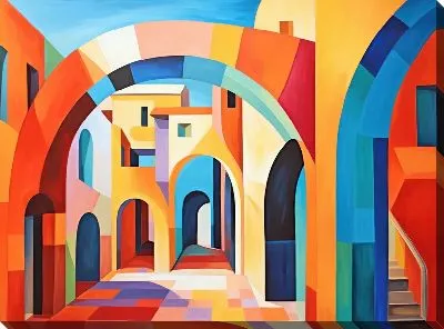 Картина маслом Арка №58