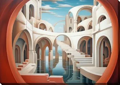 Картина маслом Арка №61