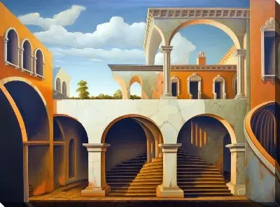 Картина маслом Арка №62