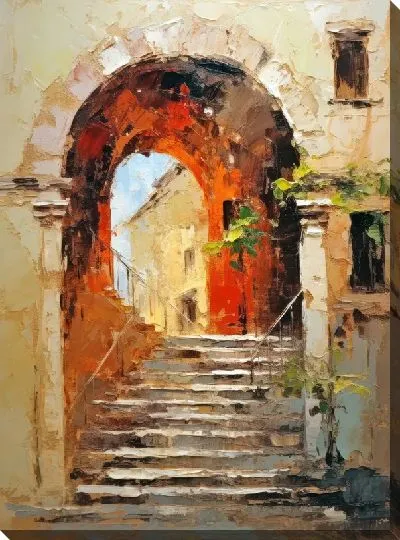 Картина маслом Арка №64