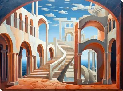 Картина маслом Арка №67