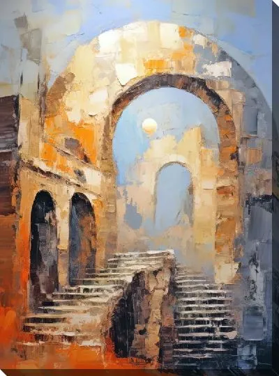 Картина маслом Арка №70