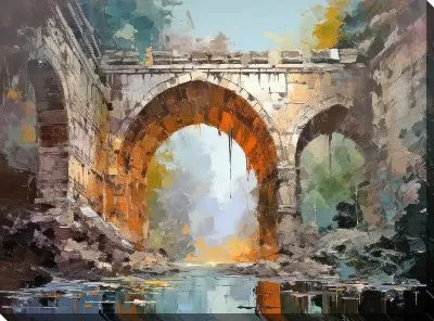 Картина маслом Арка №71