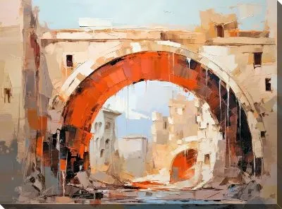 Картина маслом Арка №72