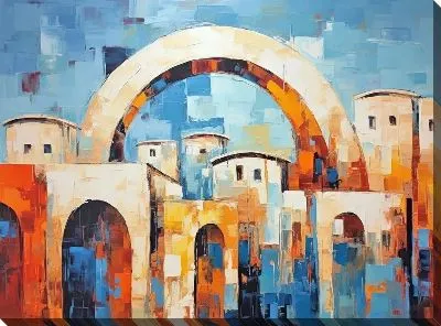 Картина маслом Арка №75