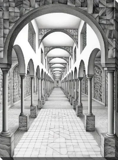 Картина маслом Арка №76