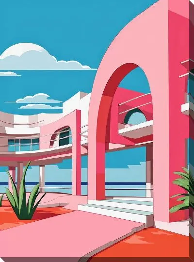 Картина маслом Арка №78