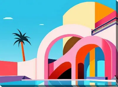 Картина маслом Арка №81