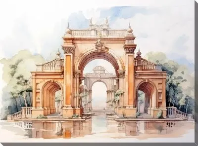 Картина маслом Арка №86