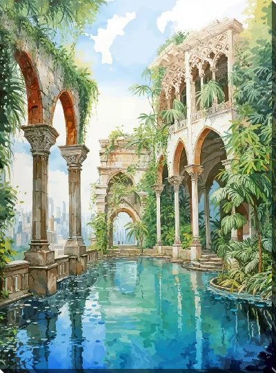 Картина маслом Арка №93