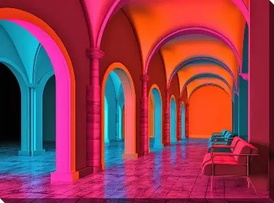 Картина маслом Арка №106