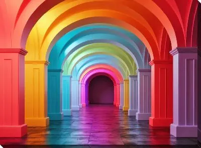 Картина маслом Арка №109