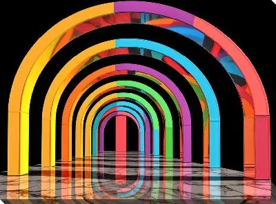 Картина маслом Арка №110