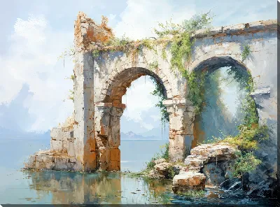 Картина маслом Арка №112