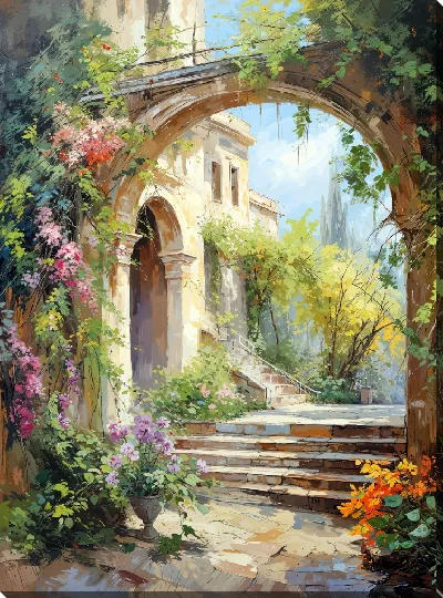 Картина маслом Арка №114