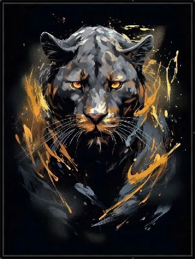 Картина Пантера №95