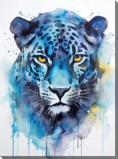 Картина маслом Пантера №146