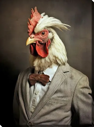 Картина маслом Петух №18