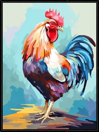 Картина Петух №38