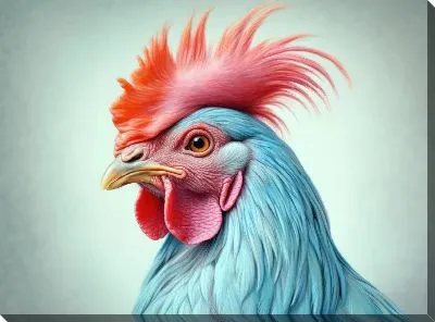 Картина маслом Петух №52